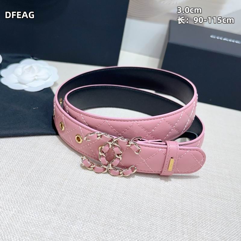 Chanel belt 30mmX90-115cm 8L07